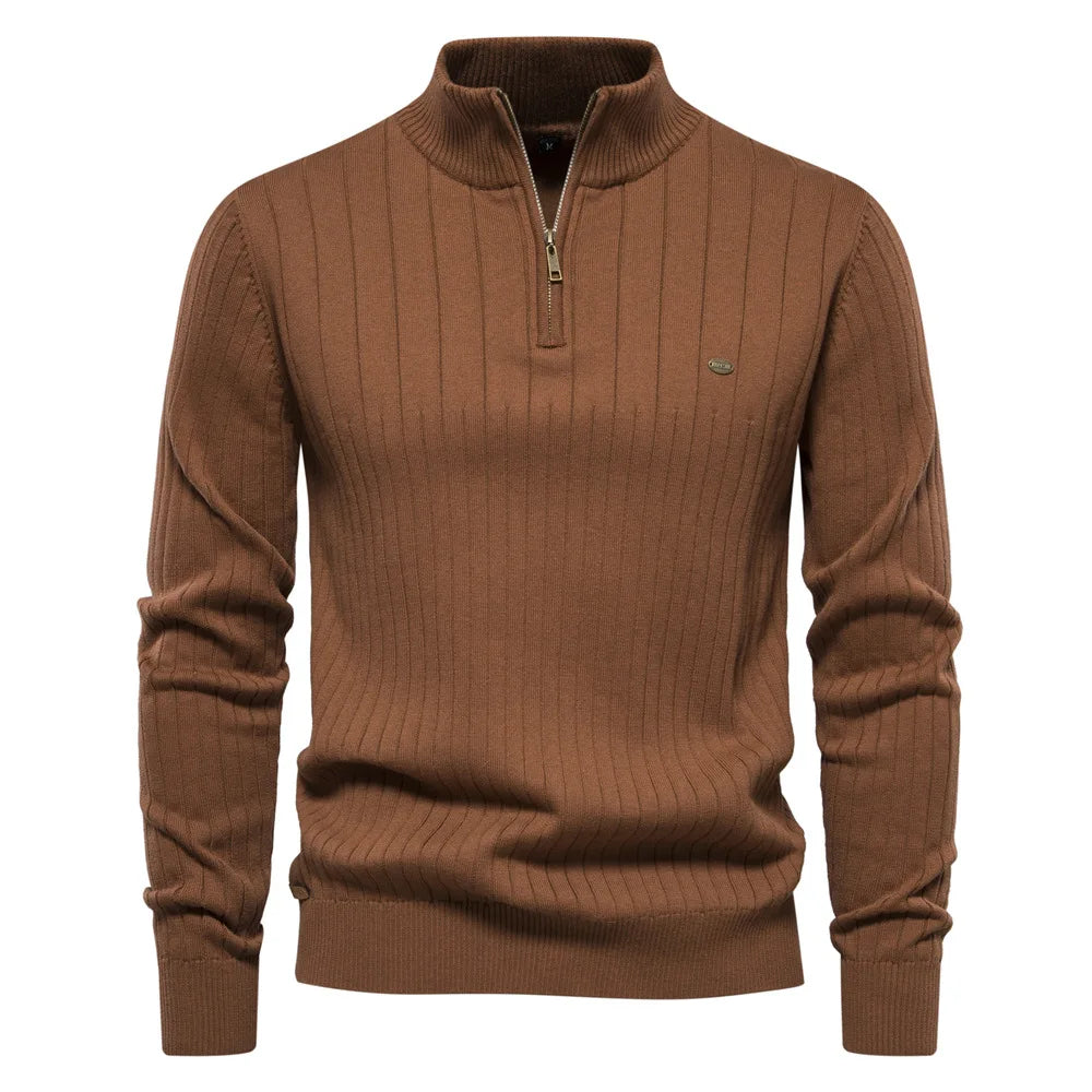 Men Cotton Knitted Sweater