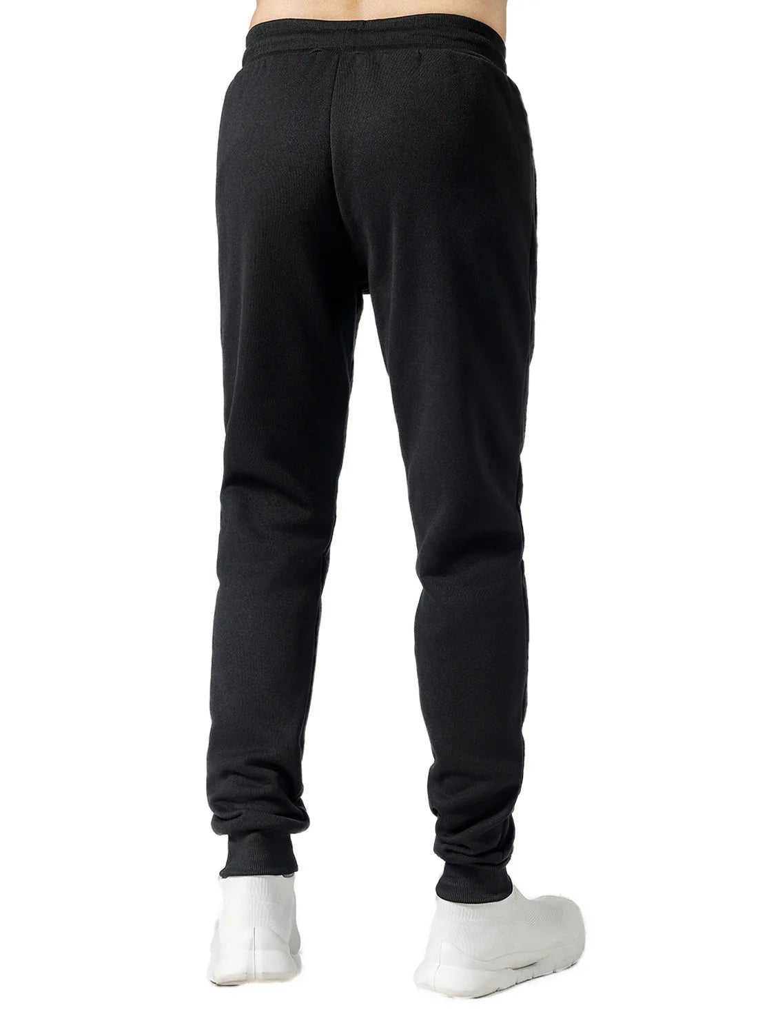 Men Drawstring Zipper Pockets Sweatpants