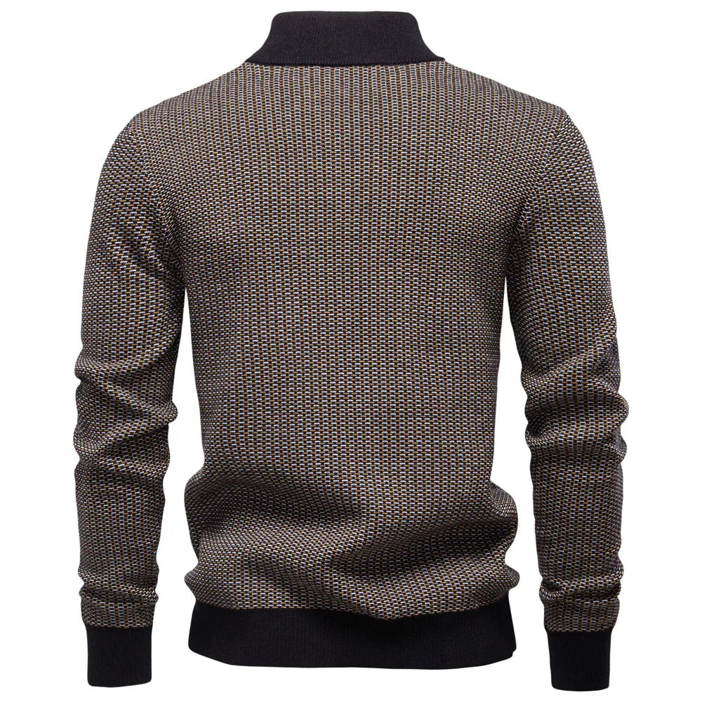 Men Cotton Blend Sweater