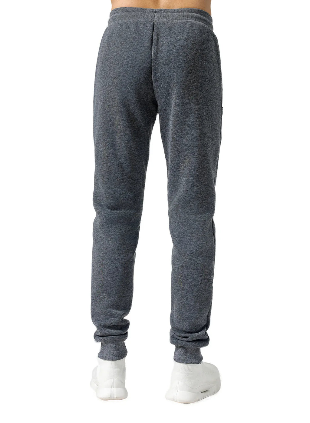 Men Drawstring Zipper Pockets Sweatpants
