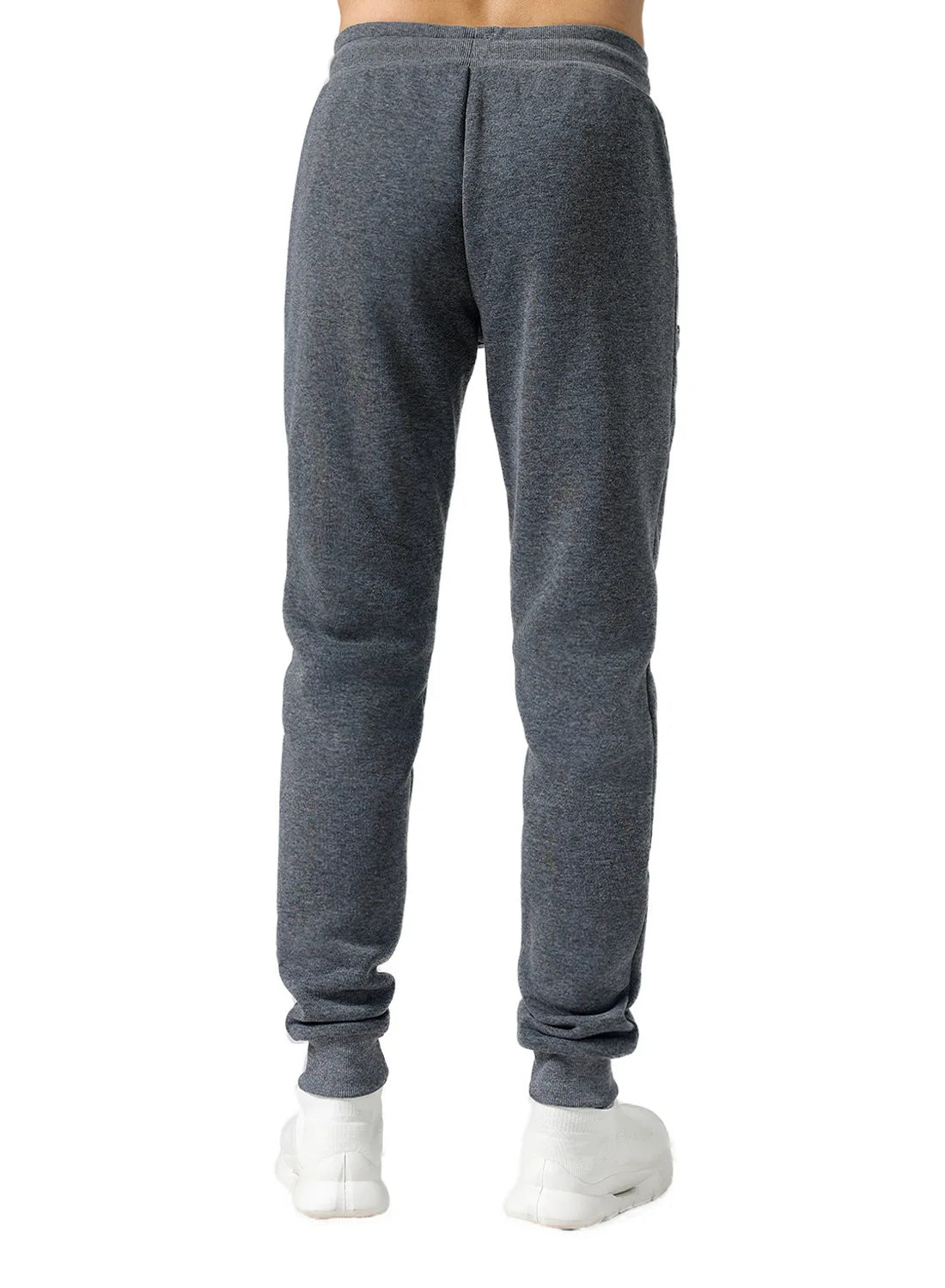 Men Drawstring Zipper Pockets Sweatpants