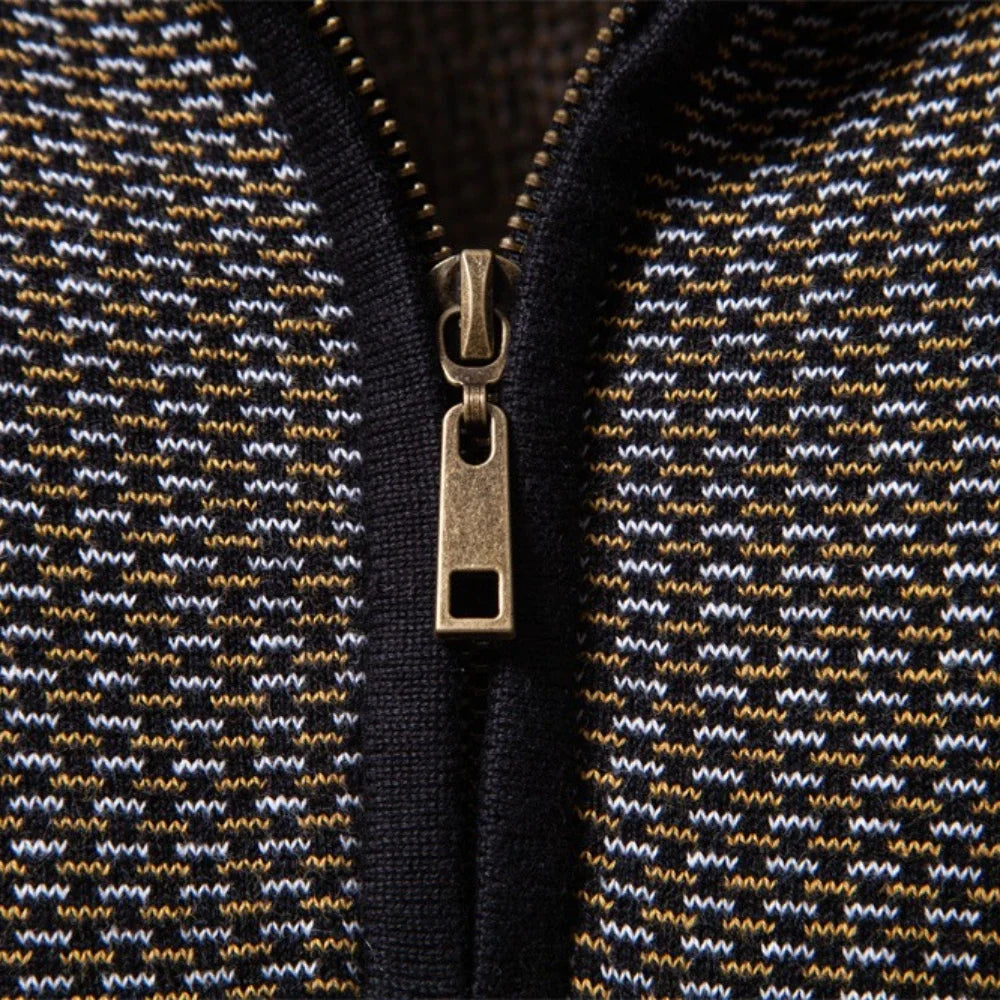 Men Cotton Blend Sweater