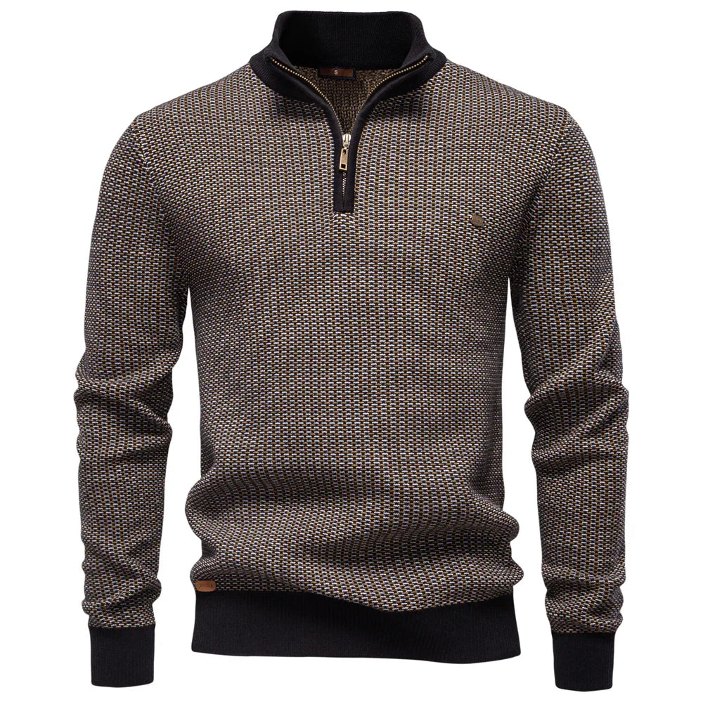 Men Cotton Blend Sweater