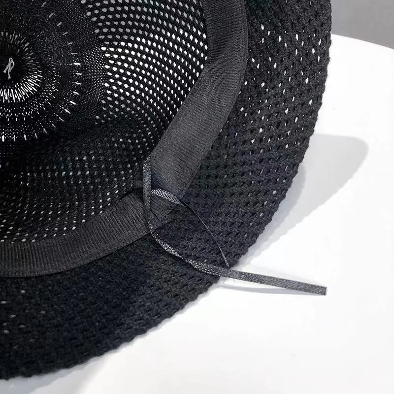 Women Hollow Out  Bucket Hat