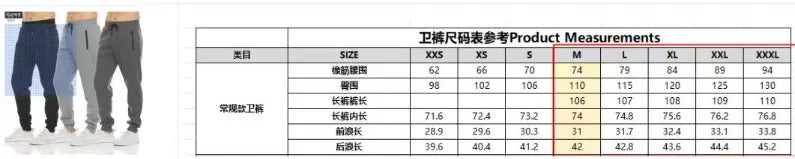 Men Drawstring Zipper Pockets Sweatpants