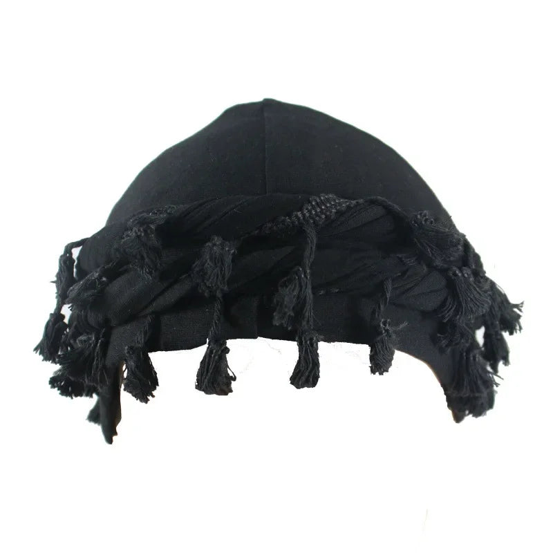 Tassel Fringe Burr Trim  Beanie Cap
