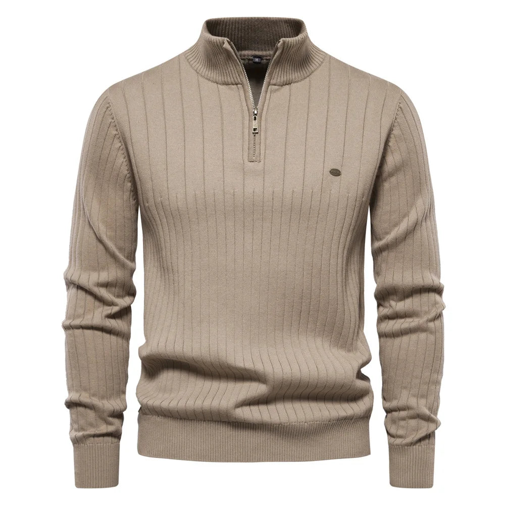 Men Cotton Knitted Sweater