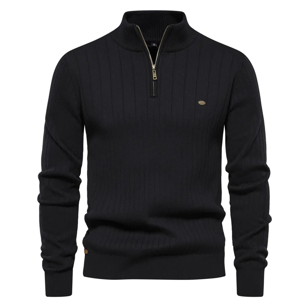 Men Cotton Knitted Sweater