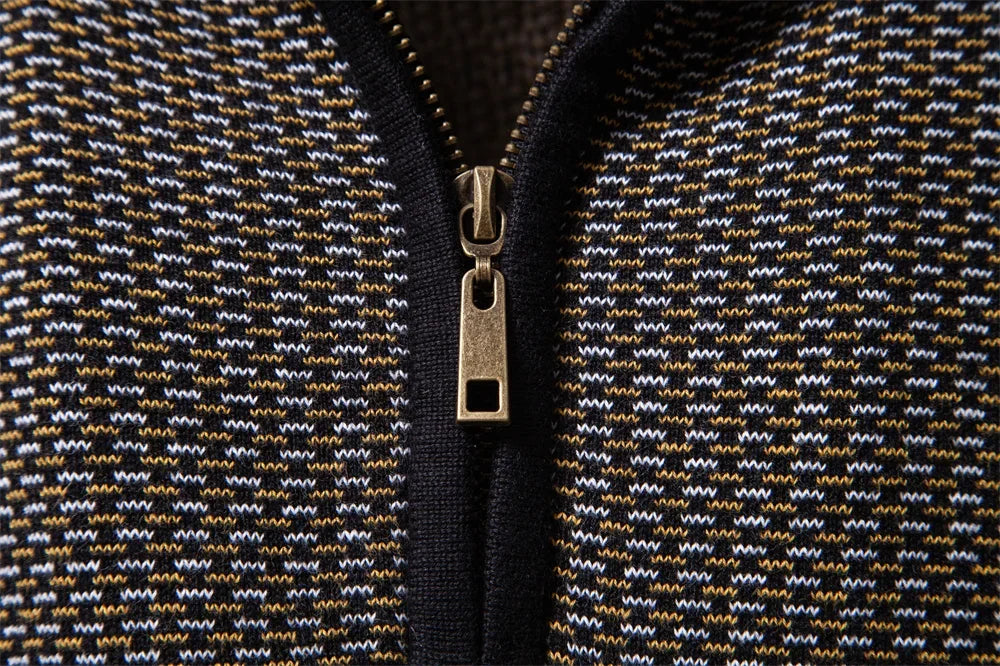 Men Cotton Blend Sweater