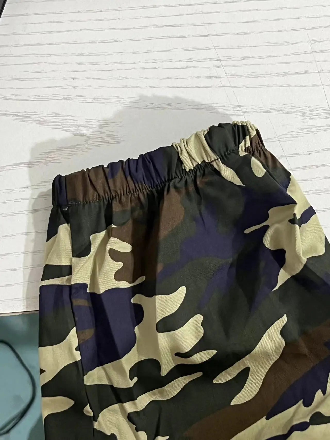 Camouflage Design One Piece Jumpsuit
