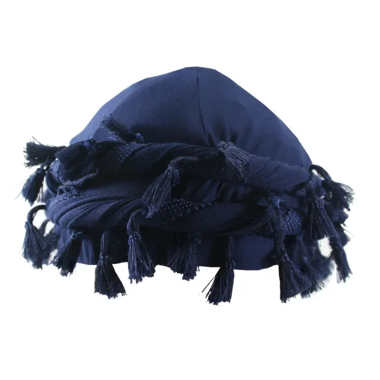 Tassel Fringe Burr Trim  Beanie Cap