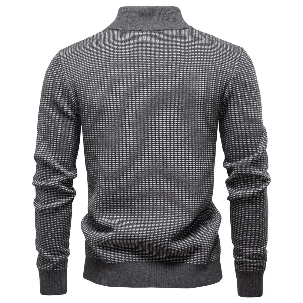 Men Cotton Blend Sweater