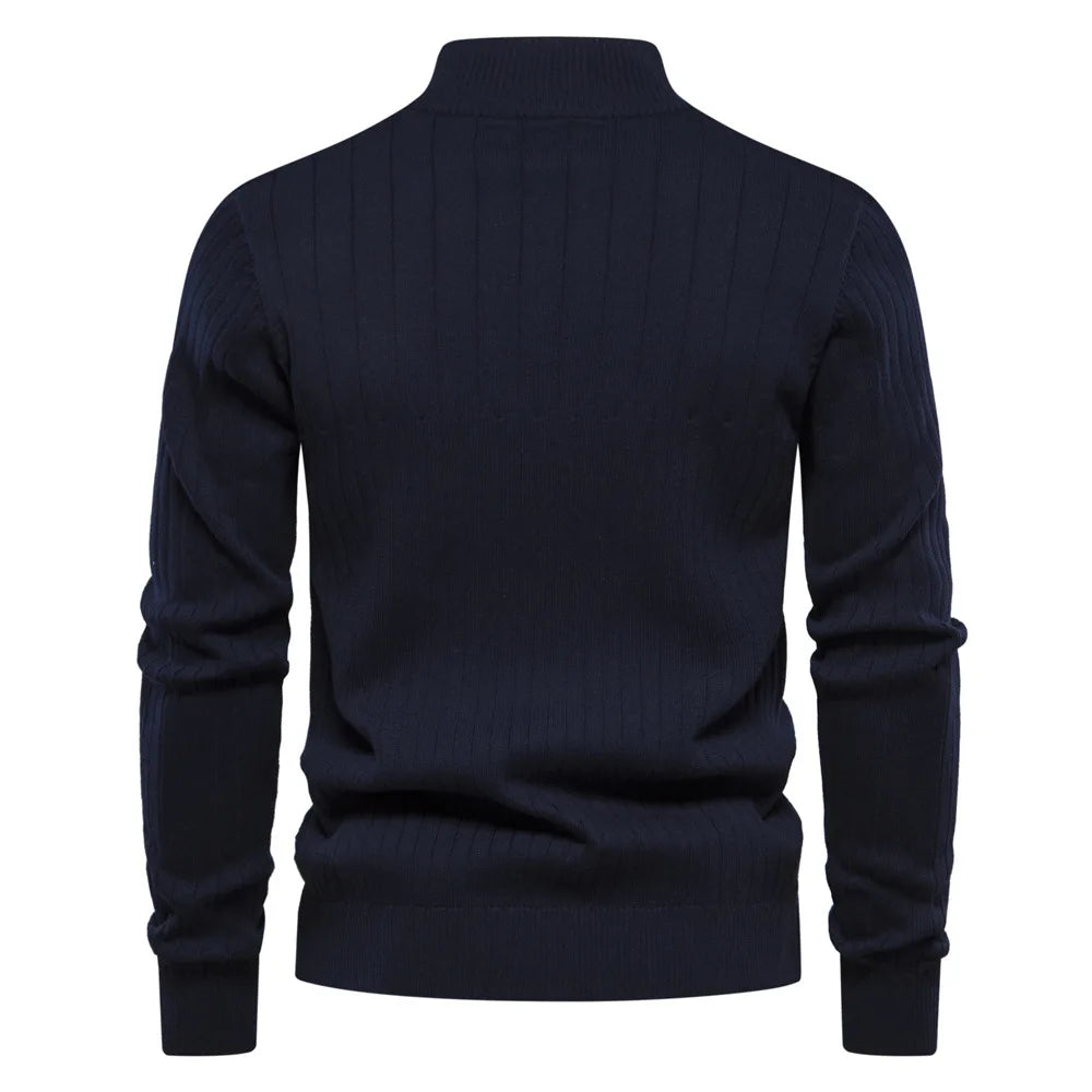 Men Cotton Knitted Sweater